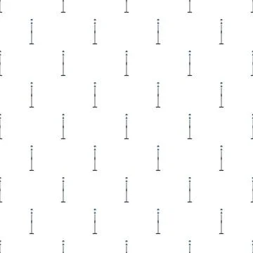 Microphone stand pattern illustrating music and entertainment concepts Stock Illustration