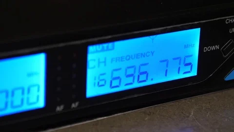 Microphone system5 Stock Footage 81002997