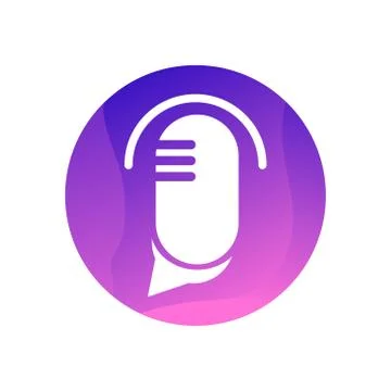 Microphone vector design template illustration Stock Illustration