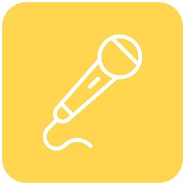 Microphone  Vector Icon Design Illustration Stock Illustration