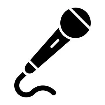 Microphone  Vector Icon Design Illustration Stock Illustration