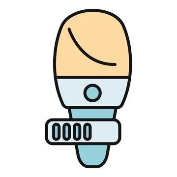 Microphone vector illustration for recording sound and audio Stock Illustration