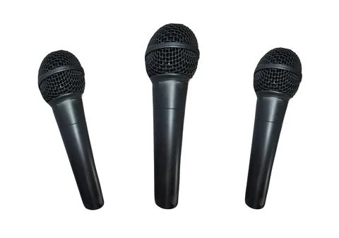 Microphones Stock Photos