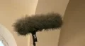 Microphones at the press-conference HD Footage