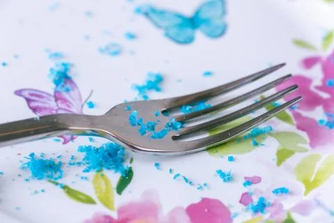 Microplastic problem, Plastic particles in food, air and water, Concept Stock Photos