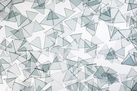 Microplastics polluting seawater close up Illustrazione stock