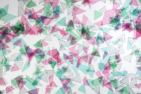 Microplastics polluting seawater close up Illustrazione stock