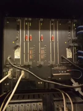 Microprocessor FCS YOKOGAWA Stock Photos