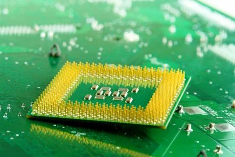 Microprocessor Stockfoto's