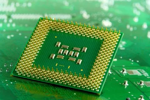 Microprocessor 스톡 사진