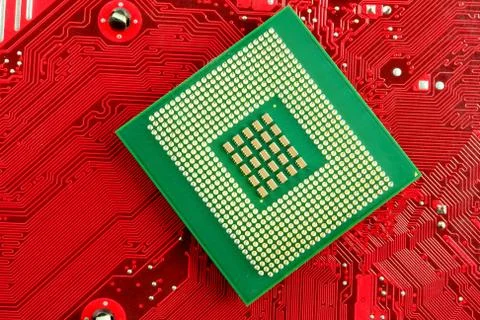 Microprocessor 스톡 사진