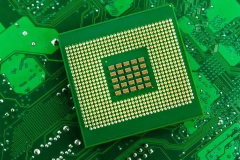 Microprocessor Foto stock