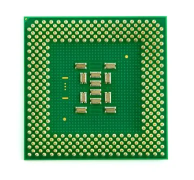 Microprocessor Stockfoto's