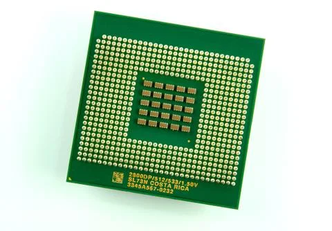 Microprocessor Stockfoto's