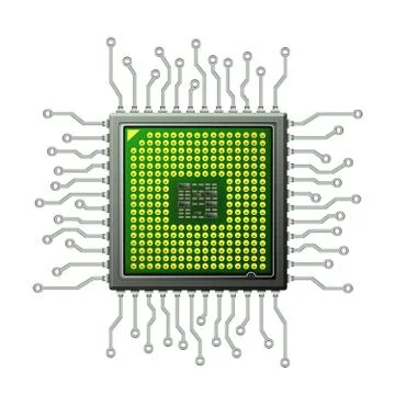 Microprocessor.jpg Stock Illustration