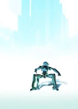 Microrobot, conceptual artwork Stock Illustration