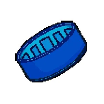 Micros plastic bottle cap pixel art vector illustration Stock Illustration