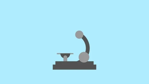 Microscope analysing molecule HD animati... | Stock Video | Pond5
