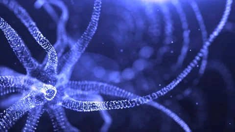 Microscope bacteria and viruses that cause disease. Pandemic virus. Health conce 動画素材 246754734