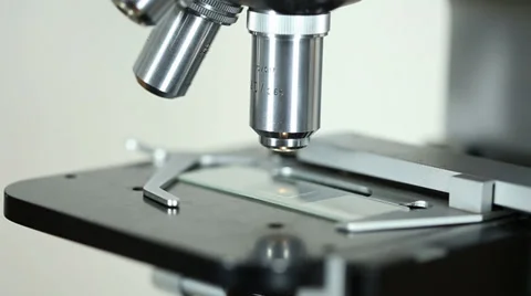 Microscope Close-Up Orbit Stock Footage 39375703