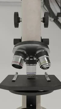 Microscope close up photos Stock Illustration