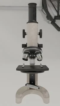 Microscope close up photos Stock Illustration