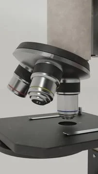 Microscope close up photos Stock Illustration
