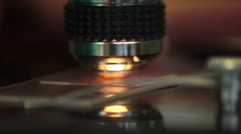Microscope Closeup 02 Stock Footage 8922698