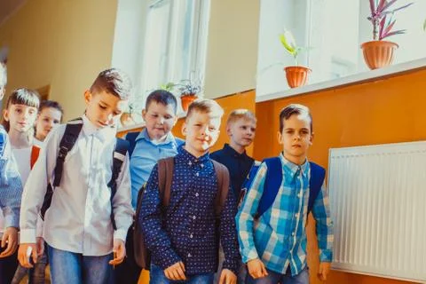 Microscope with copy space Stock Photos