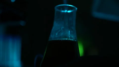 Microscope equipment to test meat product at the laboratory. Using laboratory Stock-Footage 241728659