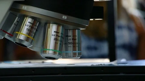 Microscope Stock Footage 79971739