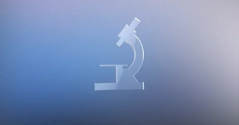Microscope Glass 3d Icon Stock-Footage 67985649