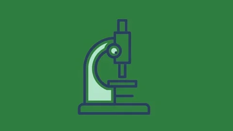 Microscope icon on 動画素材 337029001