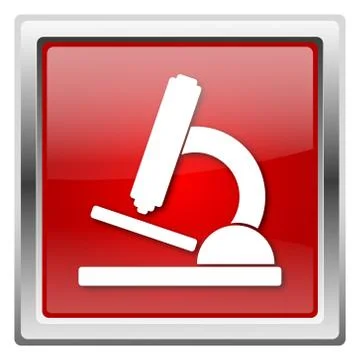 Microscope icon Stock Illustration