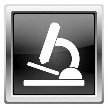 Microscope icon Stock Illustration