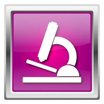 Microscope icon Stock Illustration