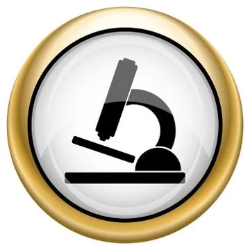 Microscope icon Stock Illustration