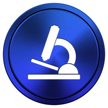 Microscope icon Illustrazione stock