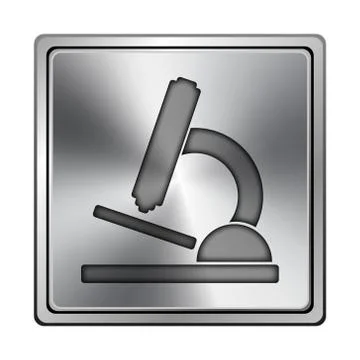 Microscope icon Stock Illustration