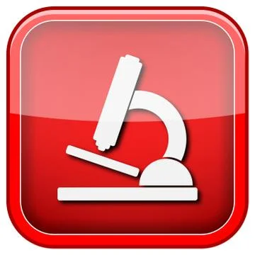 Microscope icon Stock Illustration