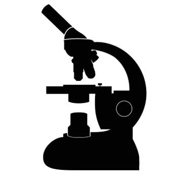Microscope icon Stock Illustration