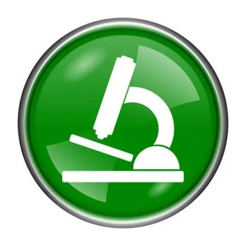 Microscope icon Stock Illustration