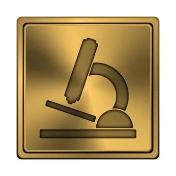 Microscope icon Stock Illustration