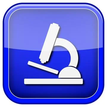 Microscope icon Stock Illustration