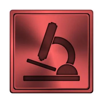 Microscope icon Stock Illustration