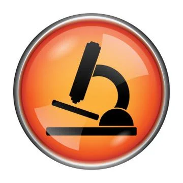 Microscope icon Stock Illustration