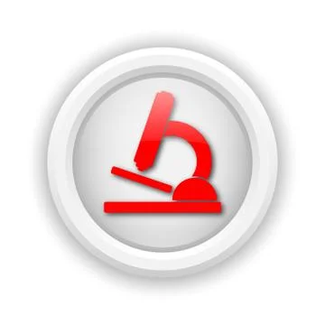 Microscope icon Illustrazione stock