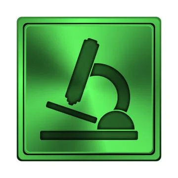 Microscope icon Stock Illustration