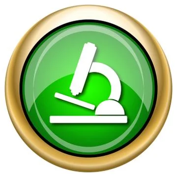 Microscope icon Stock Illustration