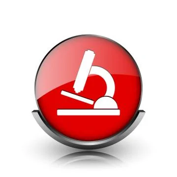 Microscope icon Illustrazione stock
